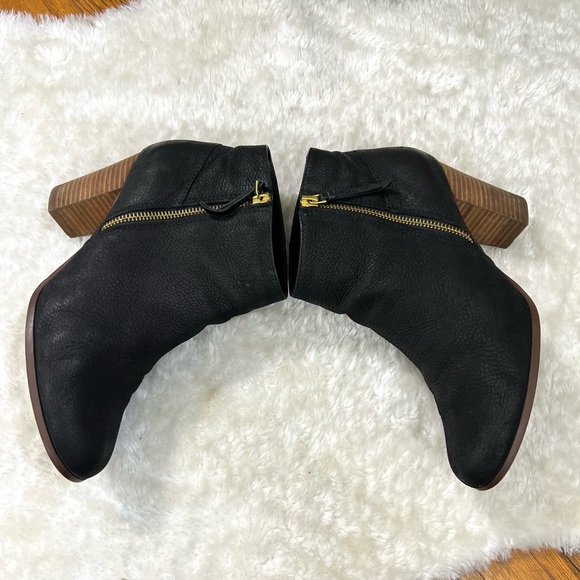 Cole Haan Grand OS Nubuck Davenport Black Leather  Ankle Boots Size 9 - Picture 9 of 14